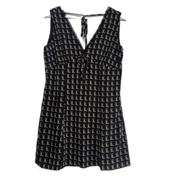 Bailey Rose Dresses & Skirts - Bailey Rose NWT Cowgirl Black and Beige Cowboy Boot Print Dress Sz Large